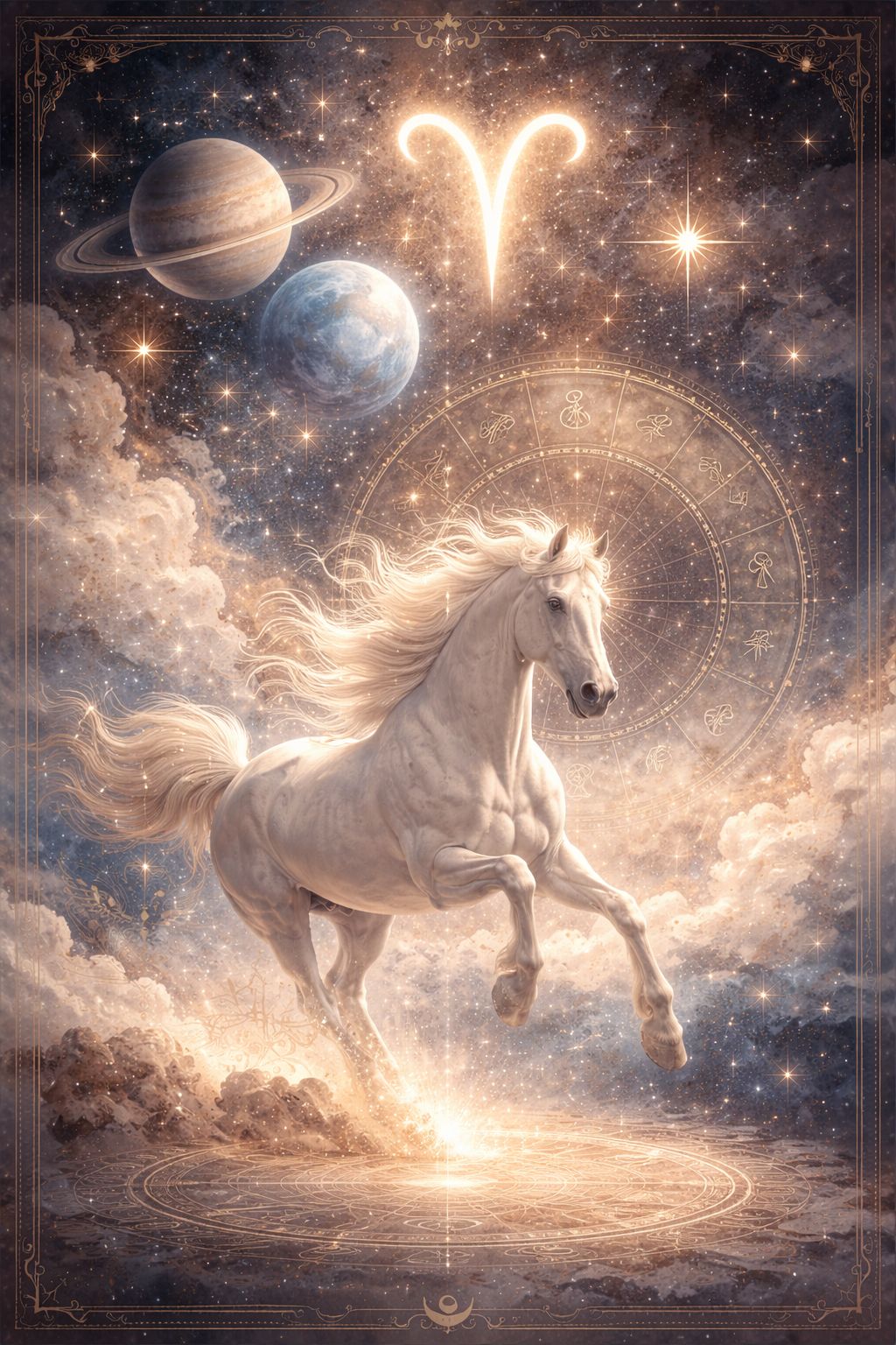 馬年將至：土星與海王星合相，為理想建立骨架