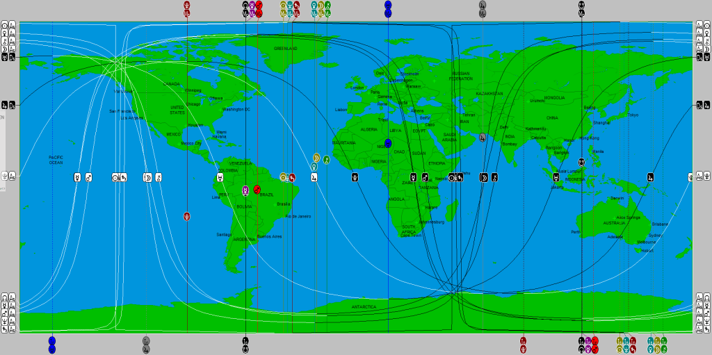 Astrocartography Aries Ingress 2026
