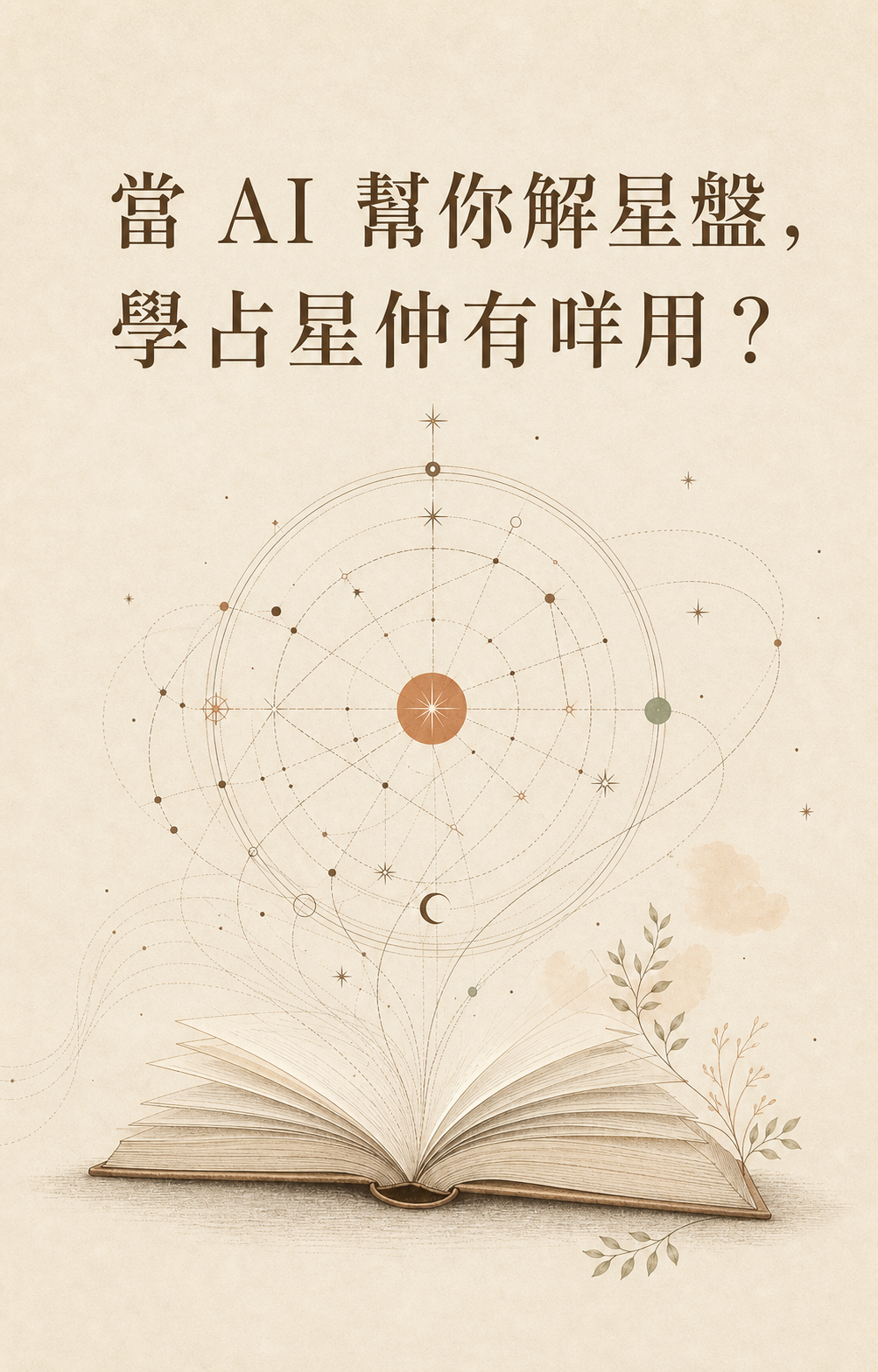 當 AI 幫你解星盤，學占星仲有咩用？
